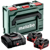 Metabo Basis-Set 2 x 8,0 Ah Akku + ASC