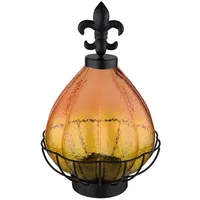 GLOBO Solarlampe Outdoor Solarleuchte Dekoleuchte Gartenleuchte Tischlampe, Metall Kunststoff