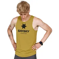 Saysky Herren Logo Combat Singlet gelb