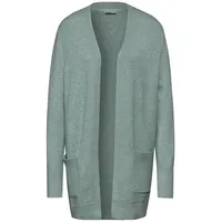 STREET ONE Damen A253788 Offener Cardigan, Temper Mint Mel,