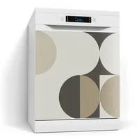 Deqori Magnetfolie Geometrische Stille Spülmaschine Magnetmatte magnetisch Magnetfolie Folie