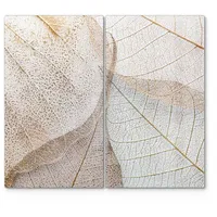 Deqori Herdabdeckplatten Glas | 2er Set 60x52 cm |