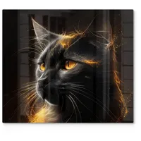 Deqori Herdabdeckplatte Glas | einteilig 60x52 cm | Motiv