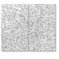 Deqori Herdabdeckplatten Glas | 2er Set 60x52 cm |