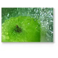 Deqori Schneidebrett aus Glas | groß 30x20 cm |