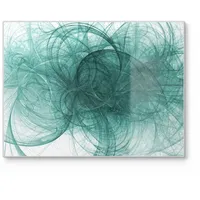 Deqori Schneidebrett aus Glas | groß 40x30 cm |