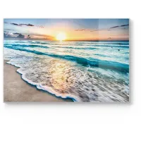 Deqori Schneidebrett aus Glas | groß 30x20 cm |