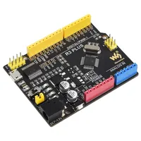 Waveshare ATMEGA328P Entwicklungsboard R3 Plus, Arduino-kompatibel, USB/UART Wandler, 800mA,