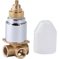 Evenes UP-Brausethermostat Skyline, Rosette 140x140 mm, chrom