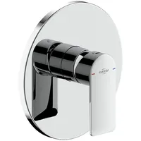 Evenes UP-Brausemischer Nomoro, Rosette Ø 178 mm, chrom