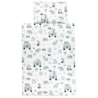 TupTam Kinder Bettwäsche Set Babybettwäsche Bettbezug 100 x 135