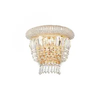 Ideal Lux Wandleuchte Dubai 2-flammig, Messing