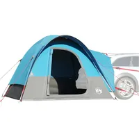 VidaXL Autozelt 4 Personen Blau Wasserfest