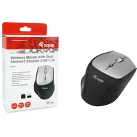 Equip kabellose Maus schwarz