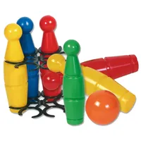 Dohany Kegel Bowling Spielset Klein 6 Kegeln 1 Kugel