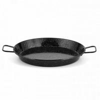 Igotrend 133850 Pfanne PAELLA 30 cm flach, 2 Griffe