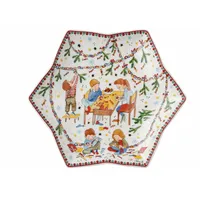Hutschenreuther Sammelkollektion 2024 Weihnachtsleuchten Sternschale 24cm