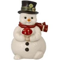 GOEBEL Schneemannfigur Kleiner Glücksbote - Schneemänner Weihnachten