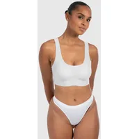 SMILODOX Damen Bralette mit Cups Nysa Weiß WEISS XS-S