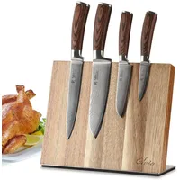 Wakoli EDIB 4er Damastmesserset – 18cm Klinge I mit