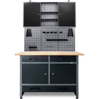 Ondis24 Werkstatt Set Werner Plus 120 cm 1 Schrank