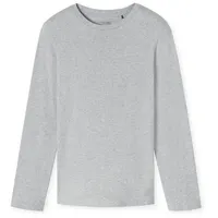 SCHIESSER Mix & Relax Long Sleeve Grau Baumwolle Large