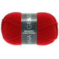 Lana Grossa Meilenweit 6-fach 150 | 6-fädiger Sockenklassiker, waschmaschinenfest