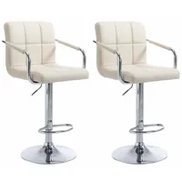 CLP 2er Set Barhocker Lucy V2 Mit Kunstlederbezug I