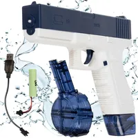 Kruzzel Elektrische Wasserpistole Automatisch Akku-betrieben Zwei Magazine Lange Reichweite