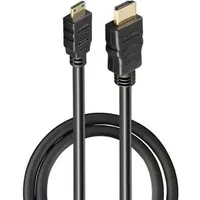 Goobay 74082 Mini-HDMI 2.0, 1,5m, HDMI A Stecker >