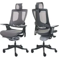 MCW Bürostuhl Adelaide Wau 2, Schreibtischstuhl Drehstuhl, Polster/Netz, ergonomisch