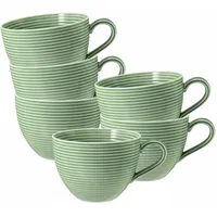 SELTMANN WEIDEN Beat Color Glaze Milchkaffeetassen (350 ml, 6