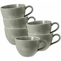 SELTMANN WEIDEN Beat Color Glaze Milchkaffeetassen (350 ml, 6