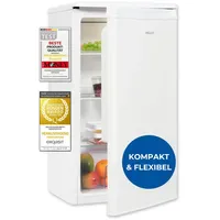 Exquisit KS585-V-091E Kühlschrank (75 l, 845 mm hoch, Weiß)