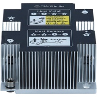 HP HPE SPS-H/S STD, Kühlkörper, Schwarz, Silber