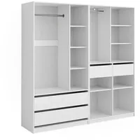 Vicco Kleiderschrank Elmo 100 x 200 x 0 cm