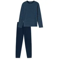SCHIESSER Schlafanzug »"Casual Essentials"«, (2 tlg.), mit Streifen Schiesser