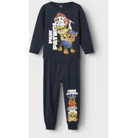 NAME IT Aspek Pawpatrol Mini Langarm-pyjama Dark Sapphire 18-24