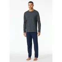 SCHIESSER Schlafanzug Casual Essentials in Anthrazit, | Gr.: 54