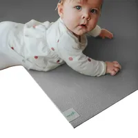 SanoSoft Krabbelmatte - Oeko-Tex® Grau | Gr.: 240x180 cm
