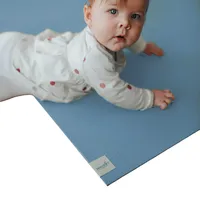 SanoSoft Krabbelmatte Hellblau | Gr.: 60 x 100 cm