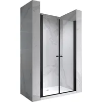 I-flair Duschtür 92-96 cm - Höhe: 180 cm, schwarze