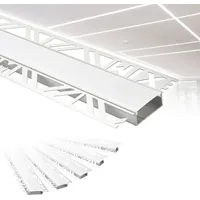 HEXIM LED Trockenbauprofil Alu Unterputzprofil LED Profil (10 Meter