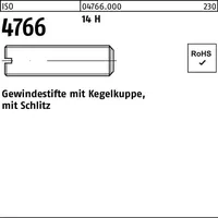Industrial Quality Supplies ISO 4766 Gewindestifte mit Kegelkuppe &