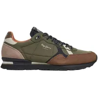 Pepe Jeans Brit Road M Sneaker, Braun, 47 EU