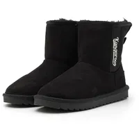 KangaROOS Unisex Kinder K-uk Soul Schneestiefel, Jet Black, 28