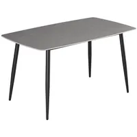 Sam möbel gmbh Esstisch Keramik grau 140 x 80