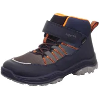 Superfit Jungen Jupiter warm gefütterte Gore-Tex Sneaker, BLAU/ORANGE 8000