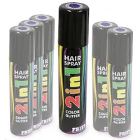 Fries Haarspray Duo Glitter+Color sort. 30300 100ml