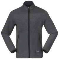 Bergans Herren Nordmarka ReWool Pile Jacke (Größe XL, grau)